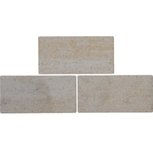 Trois carreaux de grès cérame