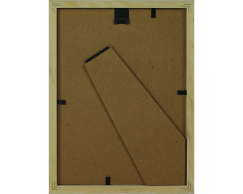 Arrière d'un cadre photo avec support