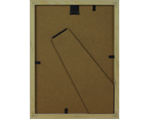 Dos d'un cadre photo avec support