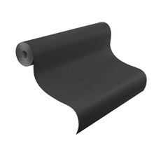 Rouleau de papier peint noir à fibres grossières