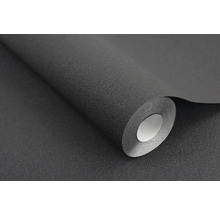 Rouleau de papier peint noir texturé