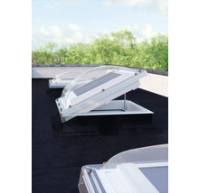 Geöffnete Dachfenster auf einem Dach