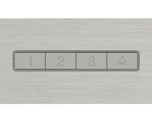 Schalter mit den Ziffern Eins, Zwei und Drei sowie einem Lichtsymbol