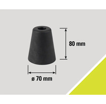 Capuchon de protection, diamètre 70 mm, hauteur 80 mm