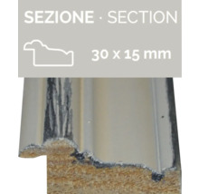 Holzprofilleiste, 30 x 15 Millimeter