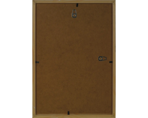 Arrière d'un cadre photo avec des fixations