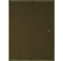 Verso d'un cadre photo avec dispositif de suspension