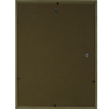 Dos d'un cadre photo en bois avec suspension