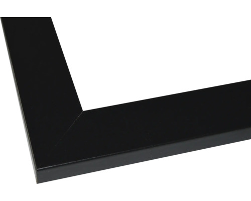 Gros plan d'un cadre photo noir