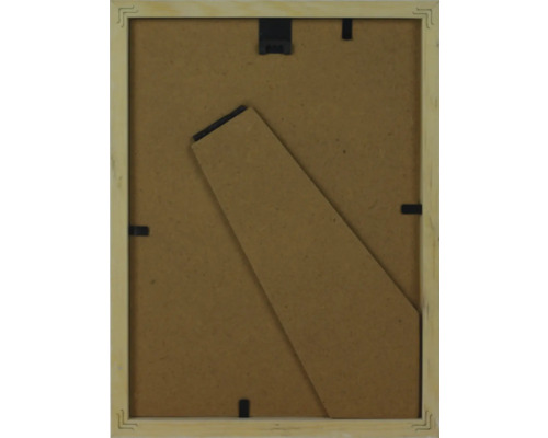 Dos d'un cadre photo avec support