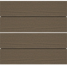 Lames de terrasse en composite bois en détail