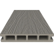 Lame de terrasse en matériau composite avec structure en bois