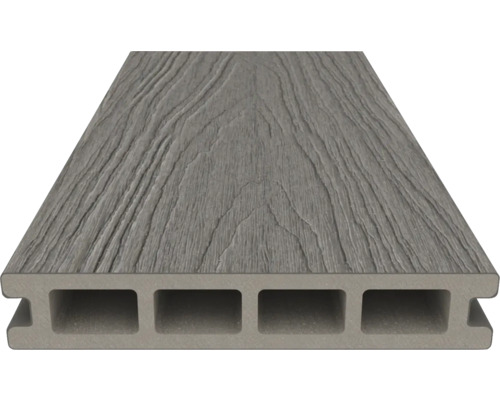 Lame de terrasse en matériau composite avec structure en bois