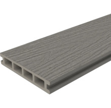 Lame de terrasse en matériau composite avec structure en bois