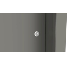 Vue détaillée d'une porte verrouillable