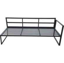 Metall-Gartenbank mit Lattenrost für den Aussenbereich