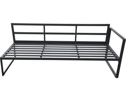 Metall-Gartenbank mit Lattenrost für den Aussenbereich