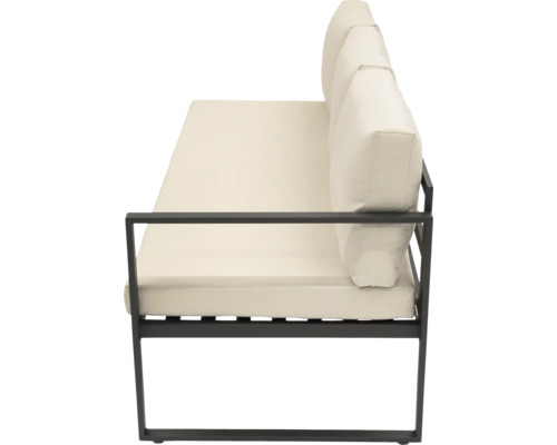 Gartensessel mit Metallrahmen und Polster