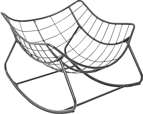 Schaukelstuhl aus Metall