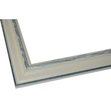 Eckdetail eines Bilderrahmenprofils