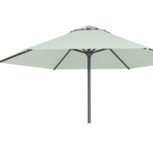 Quadratischer Sonnenschirm mit Mittelmast