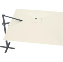 Freiarm-Sonnenschirm mit Metallständer