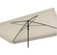 Parasol rectangulaire avec armature