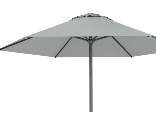 Parasol carré avec mât en acier