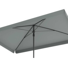 Parasol rectangulaire avec mât