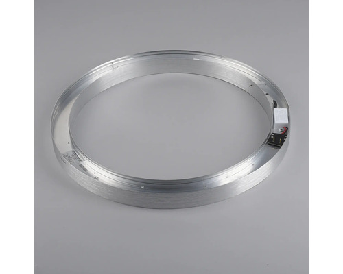 Plafonnier rond en aluminium