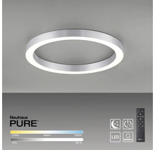 Plafonnier LED rond avec télécommande