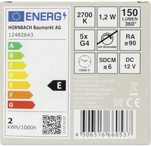 Étiquette énergétique avec des informations sur l'efficacité énergétique et les détails du produit