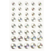 Aufkleber mit Strasssteinen