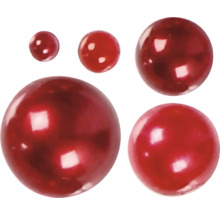 Dekorative Glasmurmeln in verschiedenen Größen