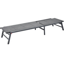 Chaise longue avec dossier réglable