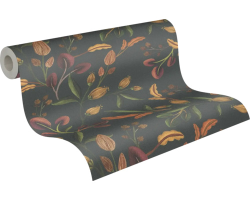 Tapetenrolle mit Blumenmuster