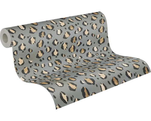 Tapetenrolle mit Leopardenmuster