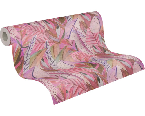 Tapetenrolle mit Blumenmuster