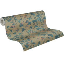 Tapetenrolle mit Blattmuster