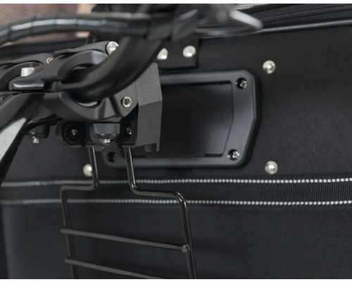 Fahrradlenkerhalterung mit Gepäckträgerbefestigung