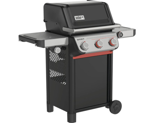 Barbecue à gaz Weber Spirit avec trois brûleurs et tablette latérale