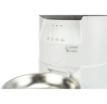 Automatischer Futterautomat für Haustiere mit Futternapf aus Edelstahl