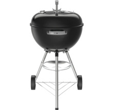 Kugelgrill auf Rädern mit Weber Logo