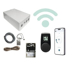 Unité de commande Huum avec accessoires et application smartphone pour le réglage de la température
