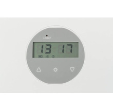 Lobat Anzeige mit Uhrzeit und Bedienfeld