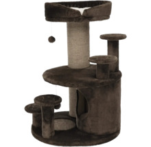 Arbre à chat avec surfaces de couchage et jouet