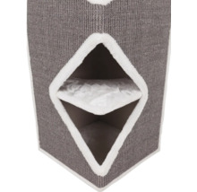 Kratzbaum mit Katzenhöhle