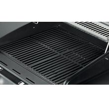 Gros plan de la grille d'un barbecue