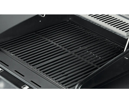 Gros plan de la grille d'un barbecue