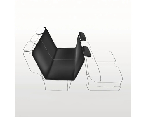 Schutzdecke für den Rücksitz eines Autos